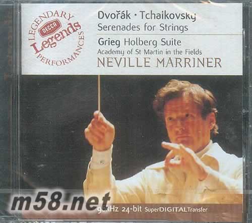 德沃夏克 柴可夫斯基的弦樂(lè)小夜曲專(zhuān)輯正面圖片