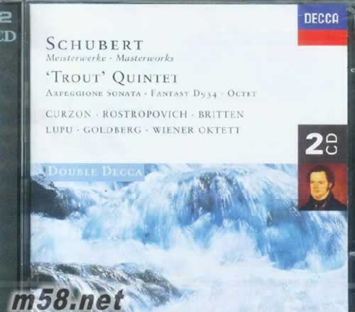 舒伯特 鱒魚(yú)五重奏專輯正面圖片