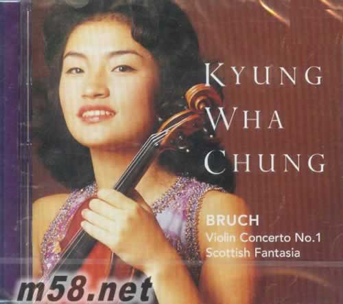 鄭京和演奏布魯赫第一小提琴協(xié)奏曲和蘇格蘭幻想曲專(zhuān)輯正面圖片