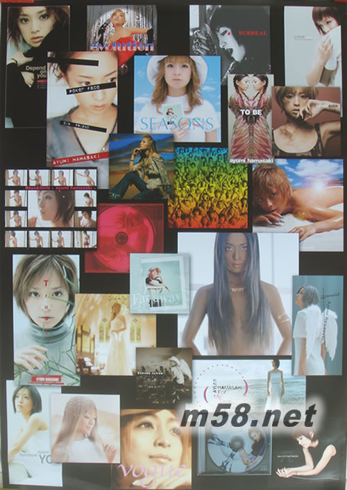 L 第50張單曲專輯紀念原版海報海報正面圖片