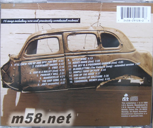 Still in hollywood專輯背面圖片