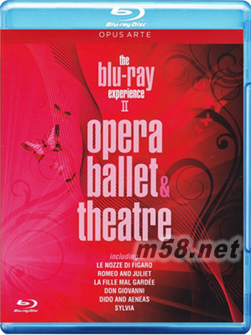 The Blu Ray Experience, Vol. 2: Opera, Ballet, Theatre Blu-ray專輯正面圖片