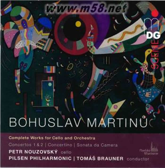 MARTINU: WORKS FOR CELLO AND ORCHESTRA 馬爾蒂努: 大提琴作品 (2CD)專輯正面圖片