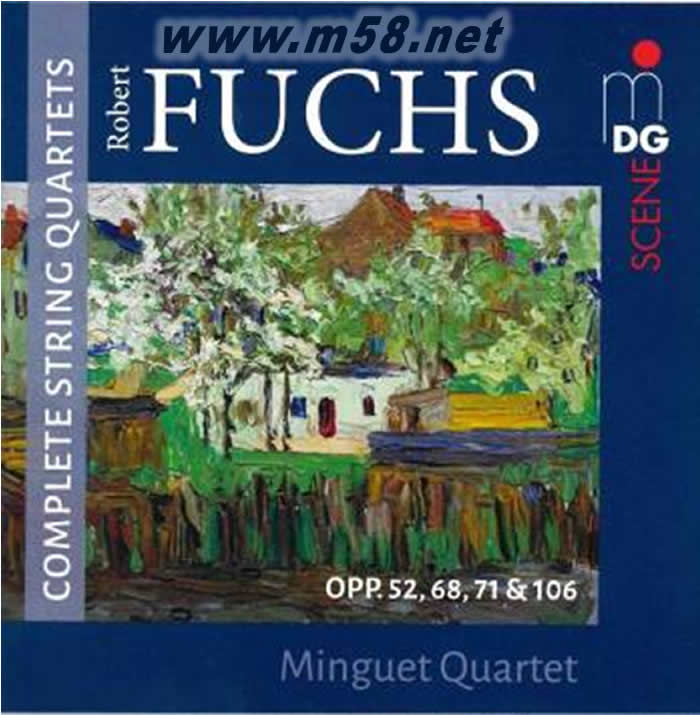 FUCHS: COMPLETE STRING QUARTET VOL.1 & 2 富克斯: 弦樂四重奏全集 (2CD)專輯正面圖片