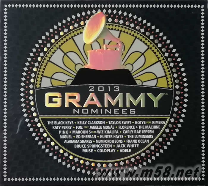 2013 Grammy Nominees 美版專輯正面圖片
