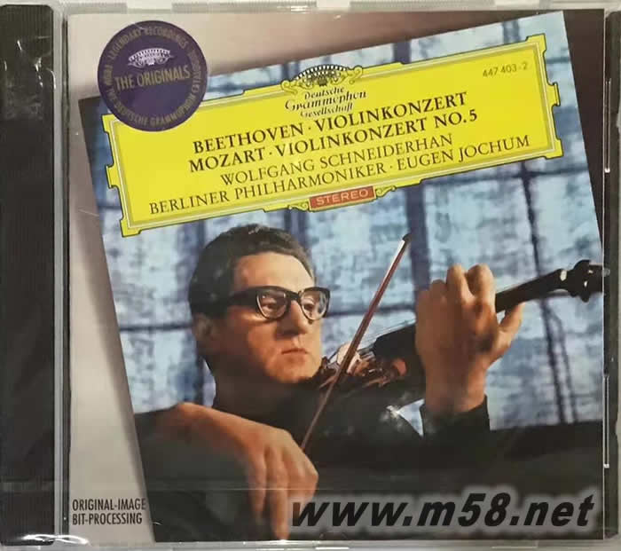 Beethoven & Mozart: Violin Concertos貝多芬 & 莫扎特:小提琴協(xié)奏曲 CD 大禾花版(德版)專輯正面圖片