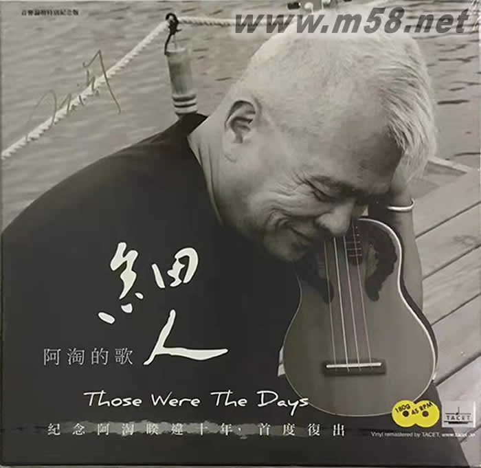 阿淘的歌 細人 180g 45RPM LP 雙黑膠專輯正面圖片