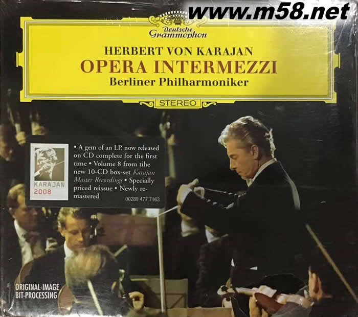 歌劇間奏曲 OPERA INTERMEZZI專輯正面圖片