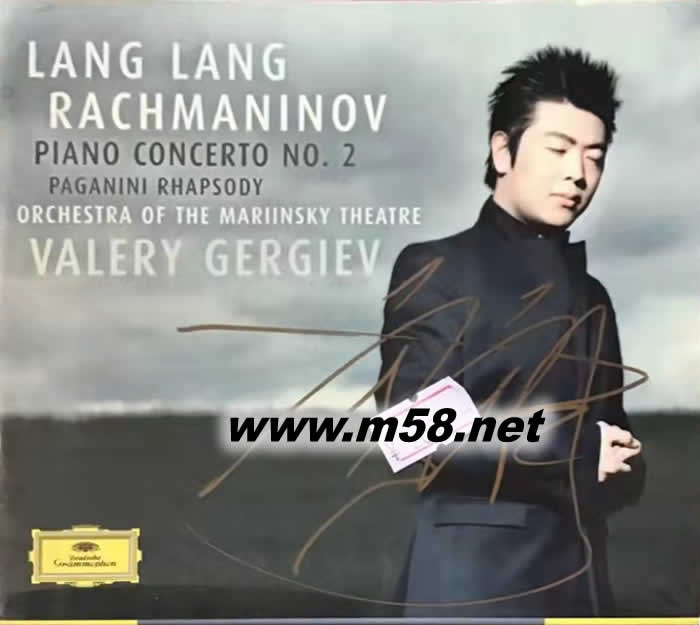 拉赫曼尼諾夫Rachmaninov Tchaikovsky Mendelssohn .Lang Lang 2CD專輯正面圖片