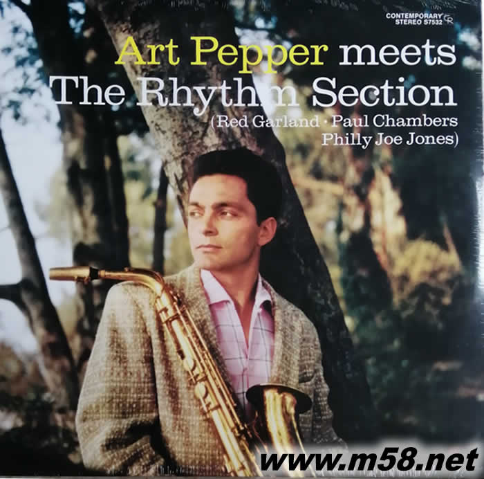 ART PEPPER MEETS THE RHYTHM SECTION 黑膠專輯正面圖片