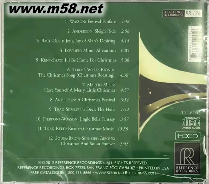 金玉佳節 HORNS FOR THE HOLIDAYS 劉漢盛推介專輯正面圖片