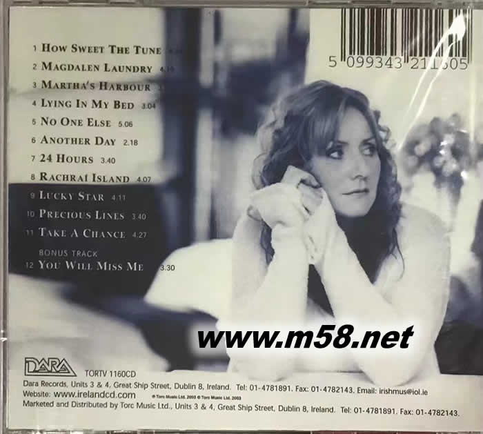 美聲重現 FRANCES BLACK代表作專輯背面圖片