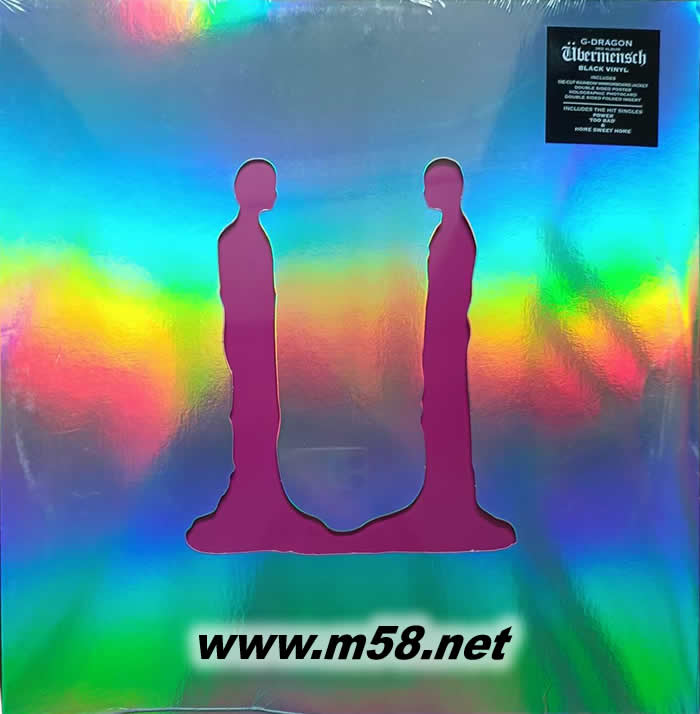 權(quán)志龍 G-DRAGON Ubermensch 鏡板 黑膠專(zhuān)輯正面圖片